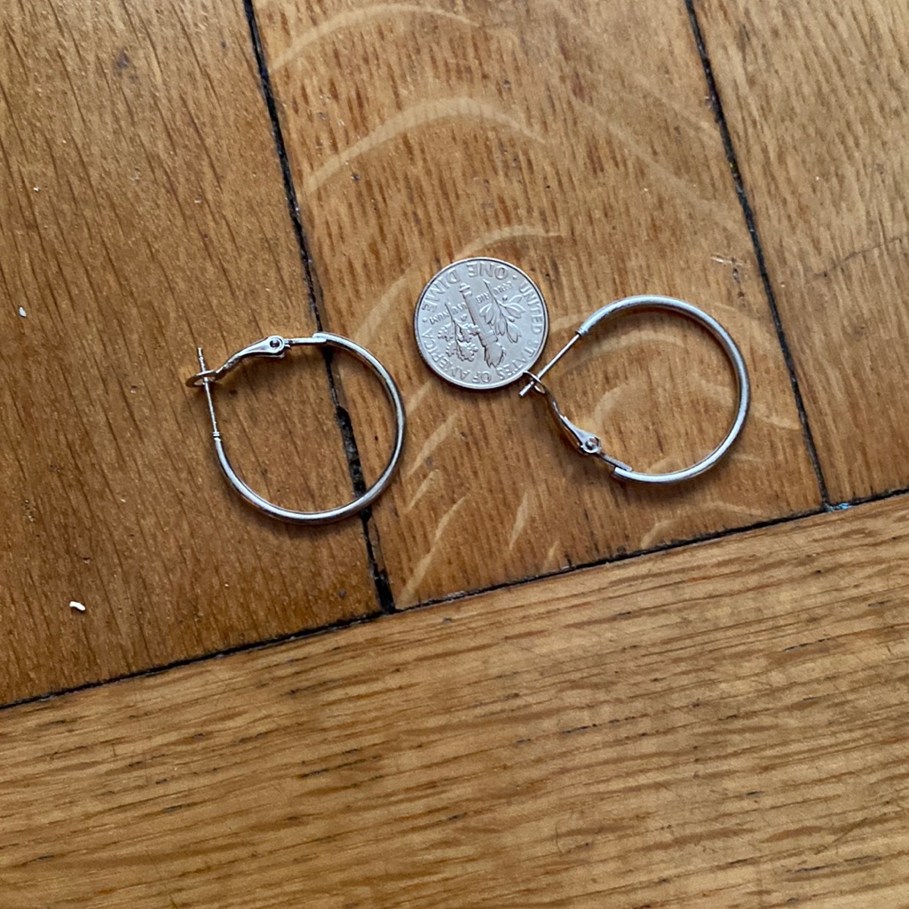 Silver Hoops!